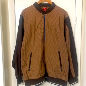 Jordan XXL brown track jacket
